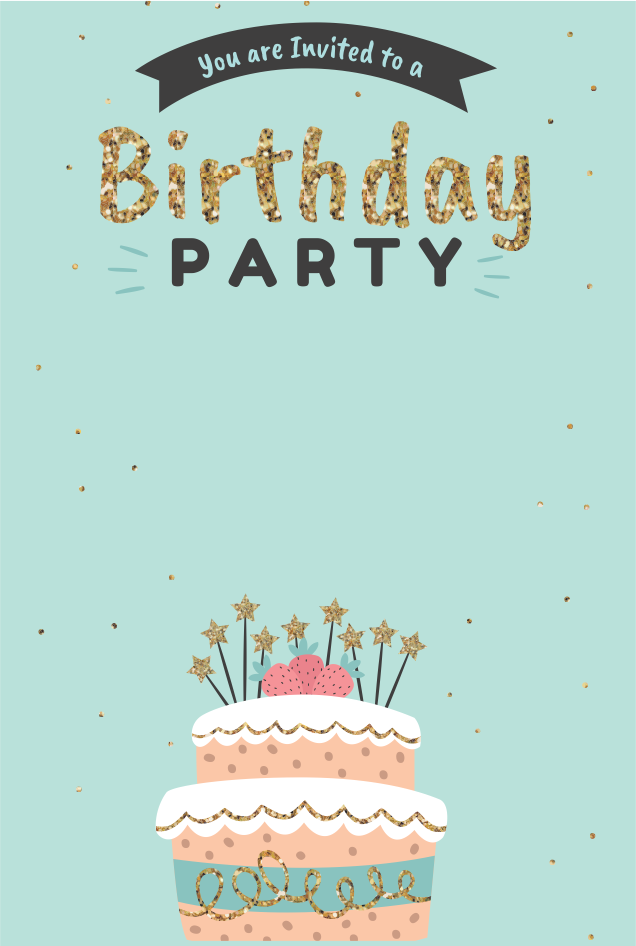 create adults birthday templ1068 e-invite for free