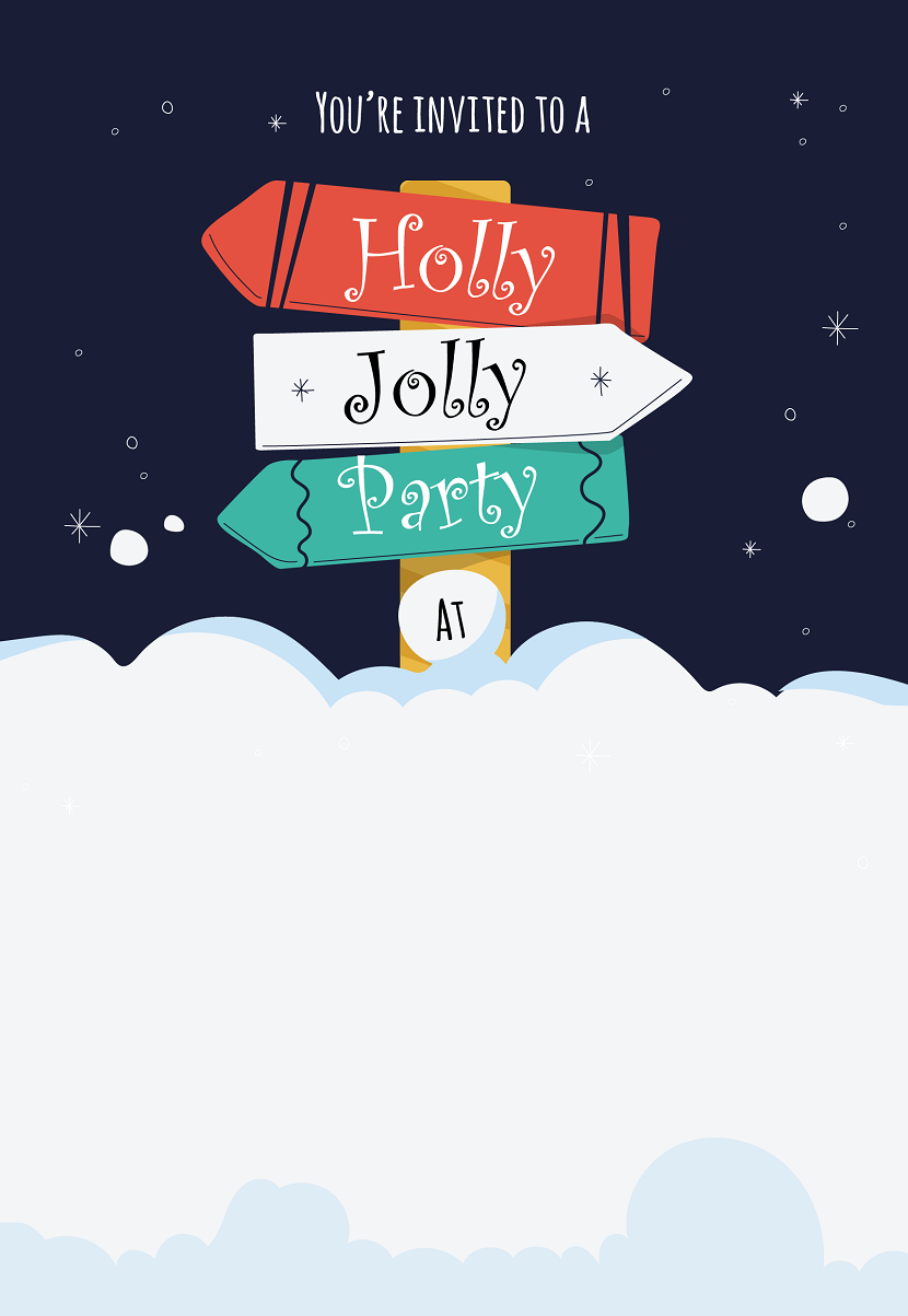 create christmas templ704 e-invite for free